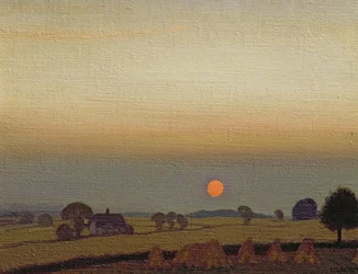 Sonnenuntergang, um 1920