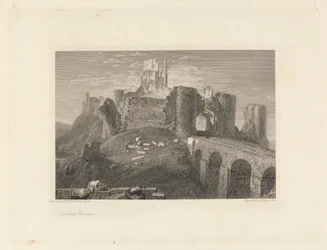 Corfe Castle, Dorsetshire