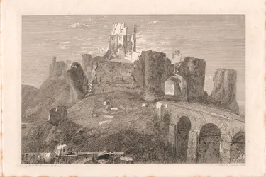 Corfe Castle, Dorsetshire