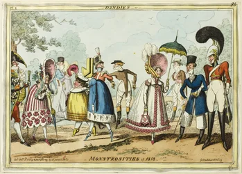 Dandies oder Monstrositäten von 1818
