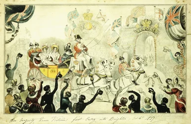 Ihre Majestät Königin Victoria "s Erste Einfahrt nach Brighton am 4. Oktober 1837, 1837