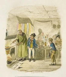 Illustration für "Oliver Twist"