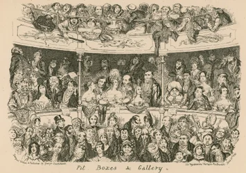 Grube, Logen und Galerie