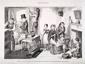 Die Flasche, 1847