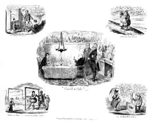 Verschiedene Karikaturen, 1829