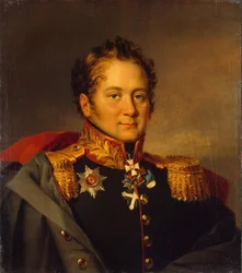 Porträt von General Alexander Alexandrowitsch Pissarew