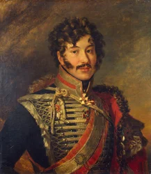 Porträt von General Sergey Nikolayevich Lanskoy 1774-1814