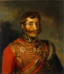 Porträt von Ivan Semyonovich Dorokhov 1762-1815, vor 1825
