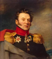 Porträt von Konstantin Markovich Poltoratsky 1782-1858, vor 1825