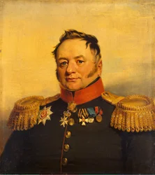 Porträt von Pavel Alexeyevich Tuchkov 1776-1858, vor 1825