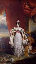 Porträt von Zarin Alexandra Feodorowna von Russland