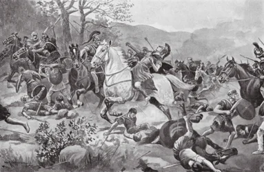 Die Schlacht von Coronea, 447 v. Chr.