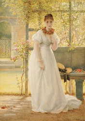 Im ummauerten Garten, 1869