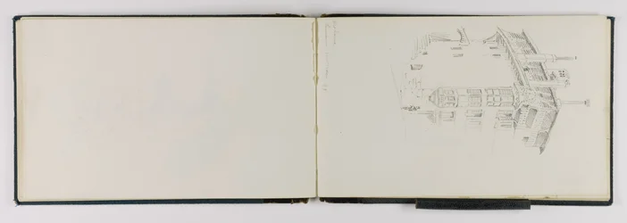 (Skizzenbuch) Altes Haus, Lausanne