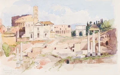 Forum von Westen, 1900