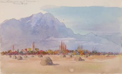 In der Nähe von Villeneuve, Schweiz, 1898