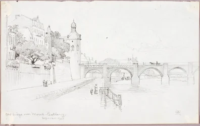 Alte Brücke über die Mosel, Koblenz