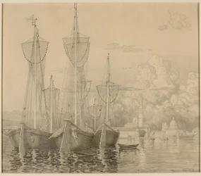 Venezianische Fischerboote