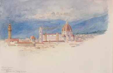 Blick von S. Miniato, Florenz