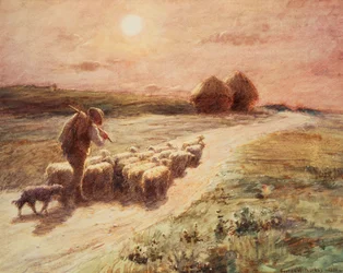 Ende des Tages, 1890