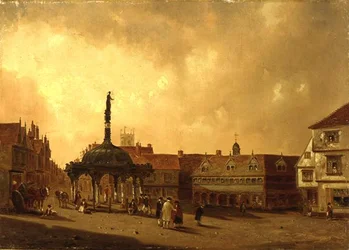 Blick auf den Cornhill, Ipswich