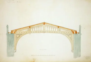 New College Oxford: Entwurf für das neue Dach der Halle