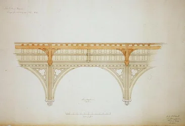 New College Oxford: Entwurf für das Dach der neuen Halle