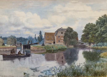 Hemingford Mill, an der Ouse, Huntingdonshire