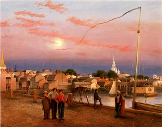 Newport, Ende des Tages, 1851
