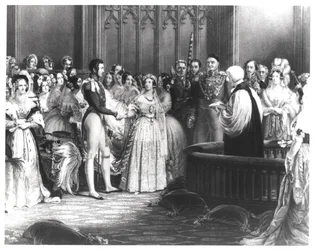Hochzeit von Königin Victoria und Prinz Albert im St. James