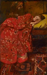 Der rote Kimono