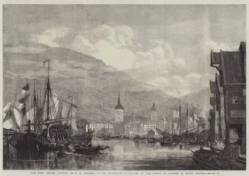 Der Hafen, Bergen, Norwegen