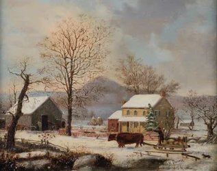 Winterszene, 1830-60