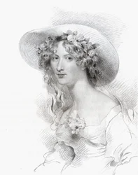 Anna Maria Porter, graviert von Thomas Woolnoth, aus 