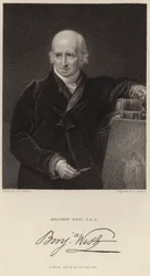 Porträt von Benjamin West