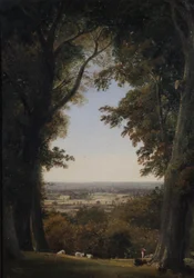 Ferner Blick auf Twickenham, Middlesex