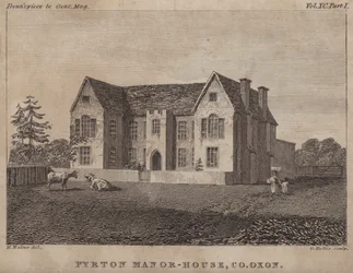Pyrton Manor House, Oxfordshire (Stich)