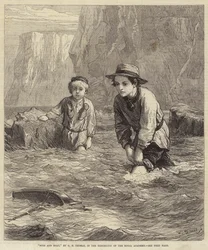 Jungen und Boot