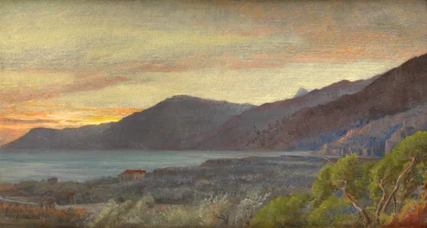 Blick von Bordighera, 1882