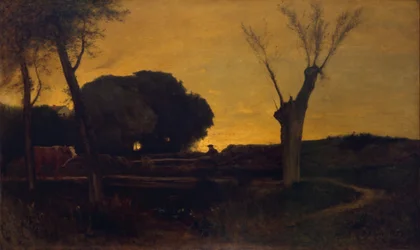 Abend in Medfield, Massachusetts, 1875