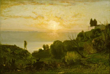 See Albano, Sonnenuntergang