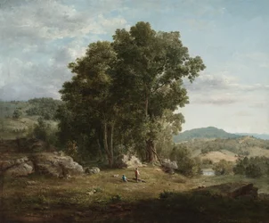 Der Holzfäller, 1849