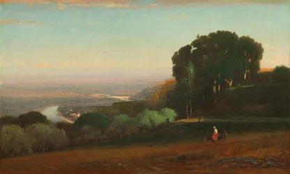 Ansicht des Tiber bei Perugia
