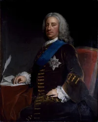 Porträt von William Cavendish, 3. Herzog von Devonshire, späte 1730er - frühe 1740er