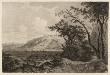 Blick auf den Nemisee