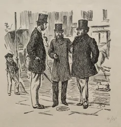 Der kleine Moment vor der Vorstellung, 1865