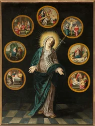 Pfarrkirche (Parochiekerk Onze-Lieve-Vrouw). Innenansicht.