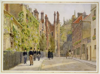 Keats Lane, Eton College, 1895