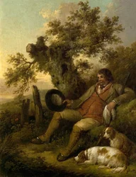 Der Jäger ruht, ca. 1790