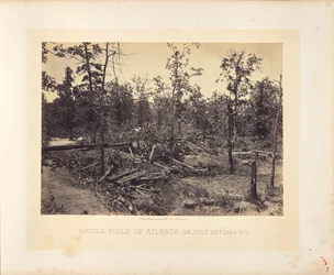 Schlachtfeld von Atlanta, Georgia, 22. Juli 1864, Nr. 1